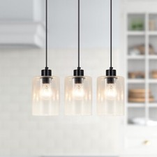 Paquetes de 3 Lámpara Colgante Simplista Lámpara Cocina Isla Luces de Techo