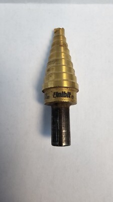 Irwin 15103 #3T Unibit Step Drill Bit 1/4'' - 3/4'' Speed Point Titanium USA