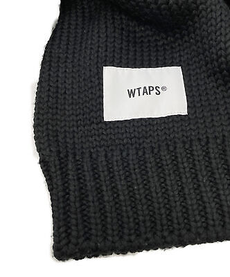 WTAPS ARMT/SWEATER/POLY.X3.0 Size: 4 Black Men 222MADT-KNM02 WTAPS ARMT/SWEATER/POLY.X3.0 Size: 4 Black Men 222MADT-KNM02