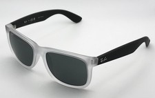 New Ray Ban Men's Sunglasses RB 4165 6512/87 Black Clear Grey 54mm
