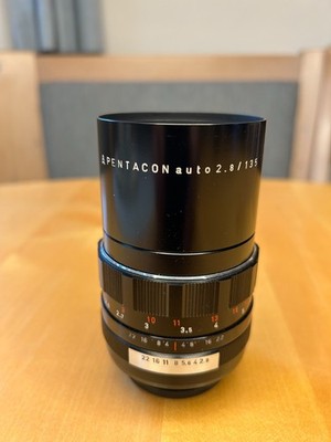 Pentacon Auto 2.8/135 MC 135 mm 1:2.8 M42 Tele