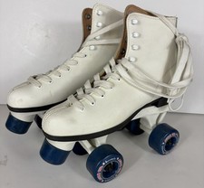 Roller Star Roller Derby Roller Skates Women Size 7 White Freestyle Vintage
