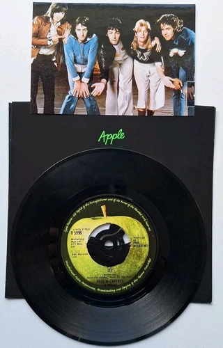 Paul McCartney & Wings"JET" 1973 Original Apple Records UK 7"Single 🇬🇧 45rpm