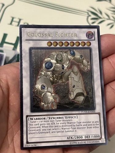 Yu-Gi-Oh! Colossal Fighter - TU05 Ultimate Rare - Picture 5 of 9