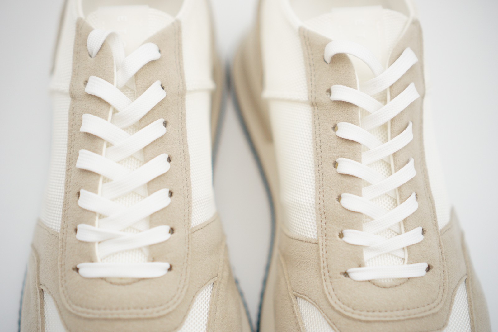 Men ETQ Amsterdam Sneakers Premium Suede & Nylon Beige EU44 UK10 US11 RPR €219 image 7