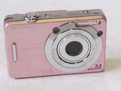 Sony Cyber-Shot DSC-W120/P 7.2MP Compact Digital Camera - Pink for Sony Cyber-Shot DSC-W120/P 7.2MP Compact Digital Camera - Pink for