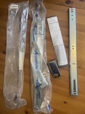 2 Accuride Schubladengleiter hell Elektro Zink 13'' bis 27'' Modell 1029,