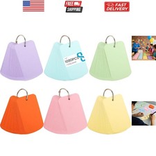 1080PCS Index Cards with Rings for School, 2.2 x 3.5 Inch, Colored Flash Card...