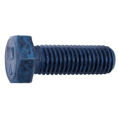 METRIC BLUE UST184321 HxHdCpScrw,Steel,50mm,M16-2.00,5PK 5AHH9