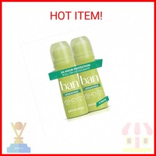 Ban Original Unscented 24-hour Invisible Antiperspirant, Roll-on Deodorant for W