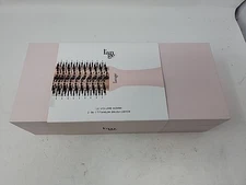 L'ANGE HAIR Le Volume 2-in-1 Titanium Hair Dryer Brush Pink Model 2452 Read Desc