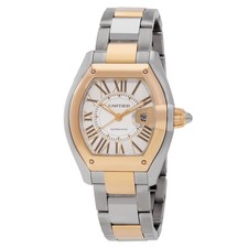 Cartier Roadster Medium Automatic White Dial Watch W2RD0009