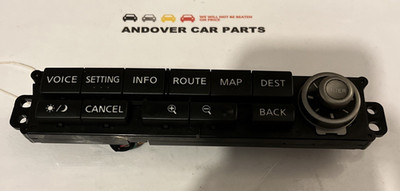 2007 NISSAN X-TRAIL SAT NAV CONTROL PANEL 28395ES60A    