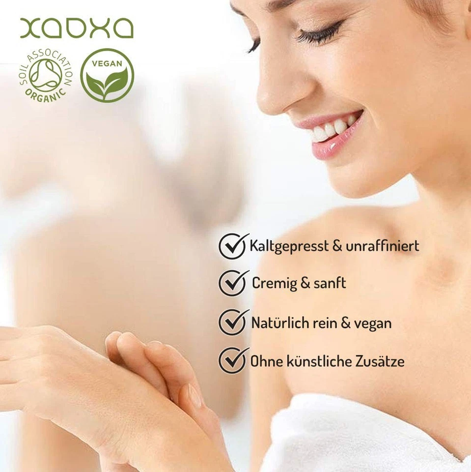 Sheabutter BIO unraffiniert kaltgepresst, 100% Natur & vegan, 250 Gramm - Bild 3 von 4