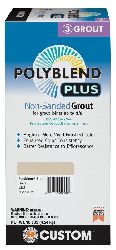 Polyblend Grout Customs POLYBLEND Plus Non Sanded (Bone 382)