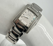 Orologio da donna Ebel Brasilia 24x30 mm lunetta diamantata MOP quarzo svizzero E9976M2S piccolo