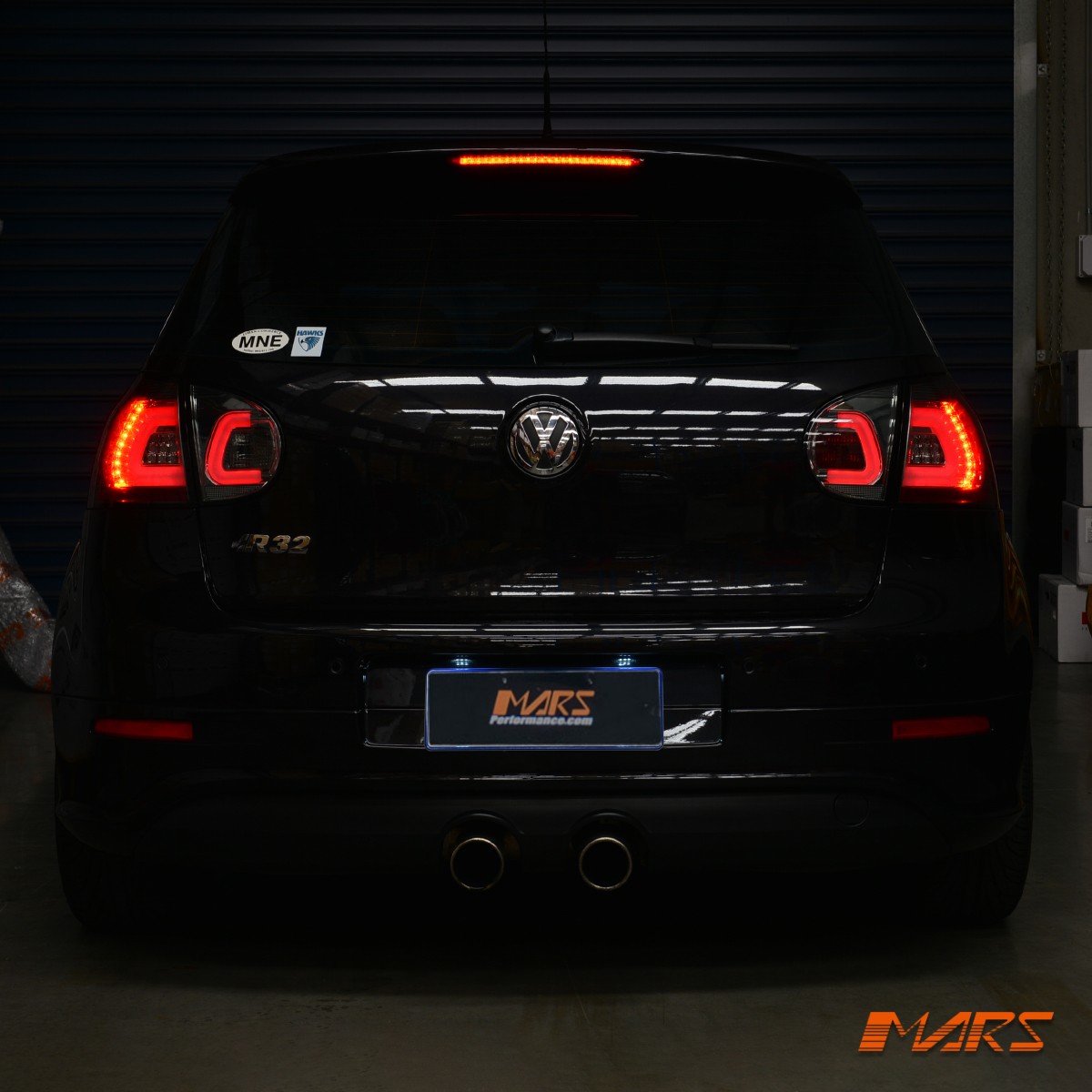 Smoked 3D Full LED Tail lights for VolksWagen VW Golf V 03-08 GTI