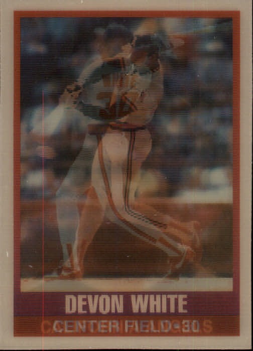 1989 Sportflics #16 Devon White - BB
