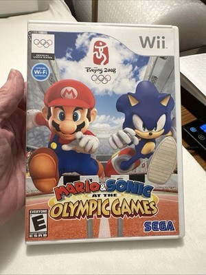 Nintendo Wii Mario & Sonic Olympic Games Beijing - Complete Disc, Case & Manual