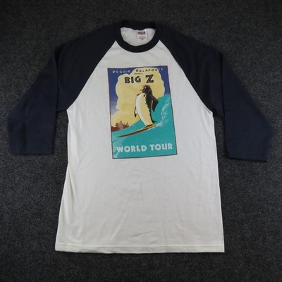 Surf's Up Big Z World Tour VFX Crew Imageworks 3/4 Sleeve T-Shirt Size S Anvil