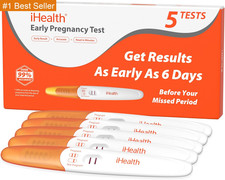 Pregnancy Test 5-Pack Value Kit - Ultra Sensitive Early Detection 10Miu/Ml - ov