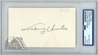 Johnny Unitas Autographed Index Card - PSA/DNA