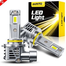 Auxito 9005 Hb3 Led Headlight Super Bright White Bulbs Kit Highlow Beam 6500k