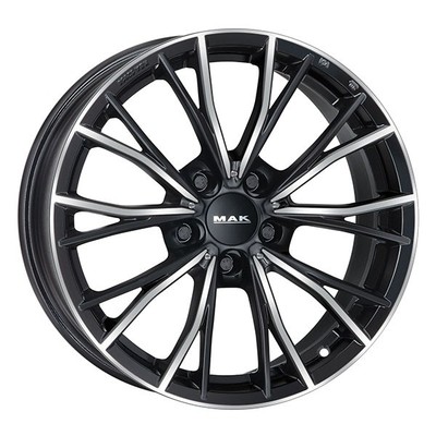 ALUFELGE MAK MARK FUR BMW SERIE 2 M240I 8X17 5X120 BLACK MIRROR BCH