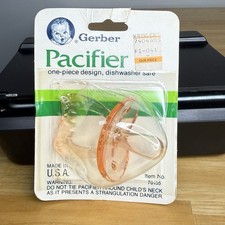 Vintage Gerber Pacifier One Piece Pack  76155...