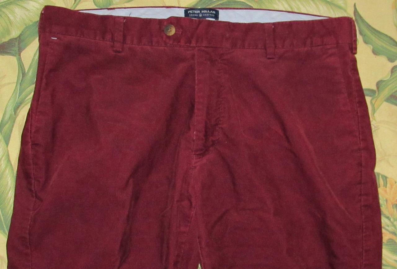 PETER MILLAR Crown Crafted Red Performance Cordur… - image 2