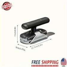 Stainless Steel Bottle Opener Adjustable Jar Lid Remover with Secure Grip