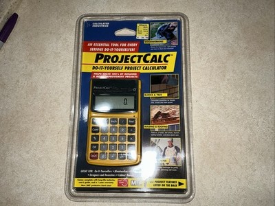 Calculated Industries ProjectCalc Do-It-Yourself Calculator 8515 NEW