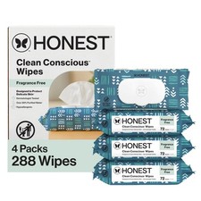 Hypoallergenic Baby Wipes 288 Count The Honest Company Multi-Use Sensitive Skin