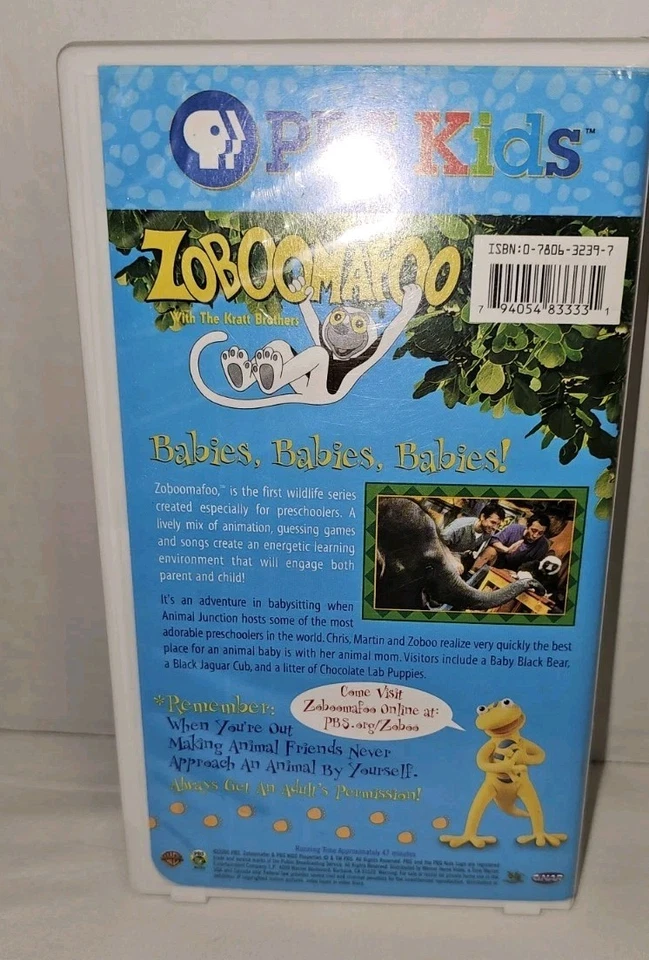 Zoboomafoo - Zoboos Little Pals (VHS, 2000, Bullet Style Clam Shell) - Image 3 of 4