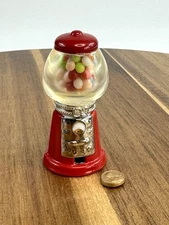 Porcelain Hinged Trinket Box Cooking Club Of America Gumball Machine