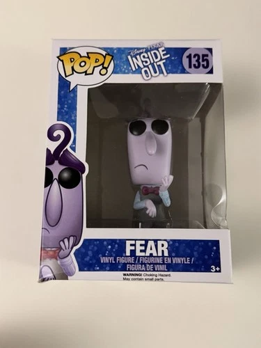 Funko Pop! Disney Inside Out Vinyl: Pixar - Fear #135 +protector