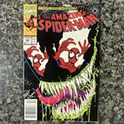 Marvel The Amazing Spider-Man #346 Newsstand Variant Signed Bagley 1991 Venom