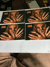 Vtg 1984 Ozzy Osbourne Post Card Lot Of (4) New Old Stock