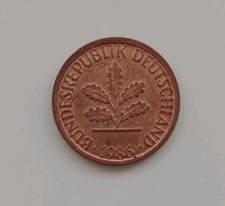 1 Pfennig 1986 Gl&uuml;ckspfennig 40.  Geburtstag Hochzeit .