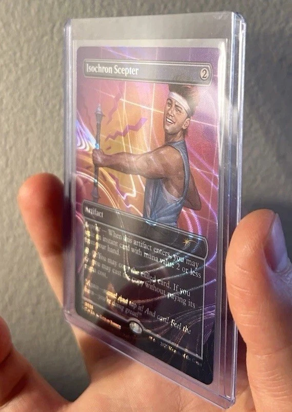 MTG Isochron Scepter (Halo Foil) (9) | NM Foil | Secret Lair Countdown Kit {SLC} - Image 3 of 3