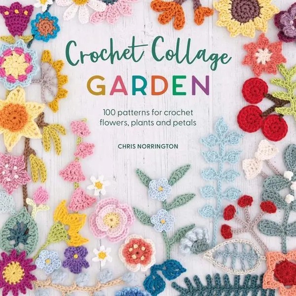 Crochet Collage Garden Botanical Patterns For Crochet Collage and Appliqué Buch-image