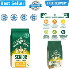 Dog Senior Hypoallergenic Dry Food Turkey and Rice 2 kg 8.50 per kilo
