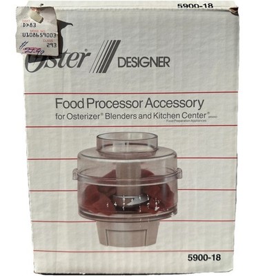 NEW NIB Oster 5900-18 Food Processor Accessory Osterizer Blenders Kitchen Center