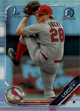 2019 Bowman Chrome Draft Refractors #BDC70 Tony Locey - BB