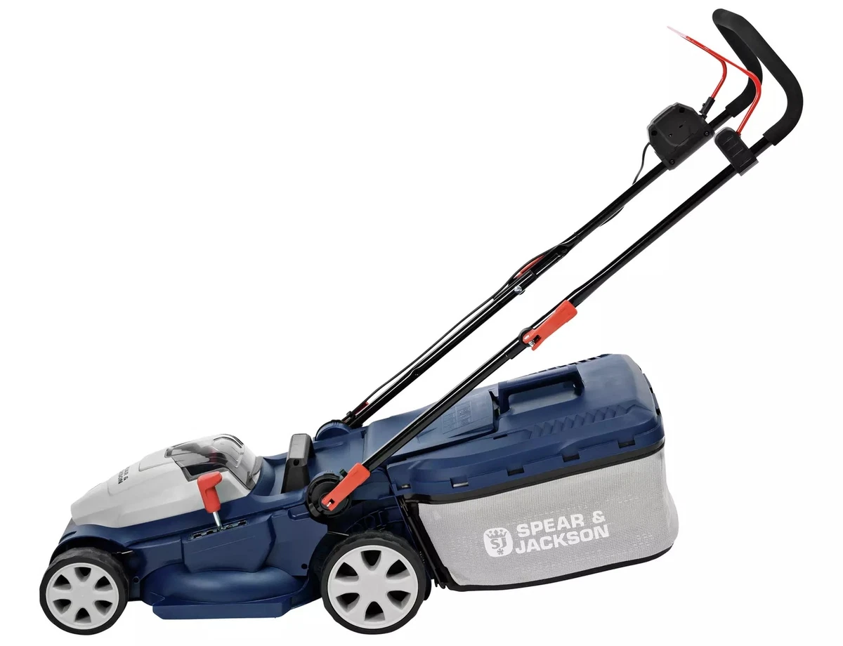 Spear Jackson S2434CR 34cm Cordless Rotary Lawnmower 24V 1