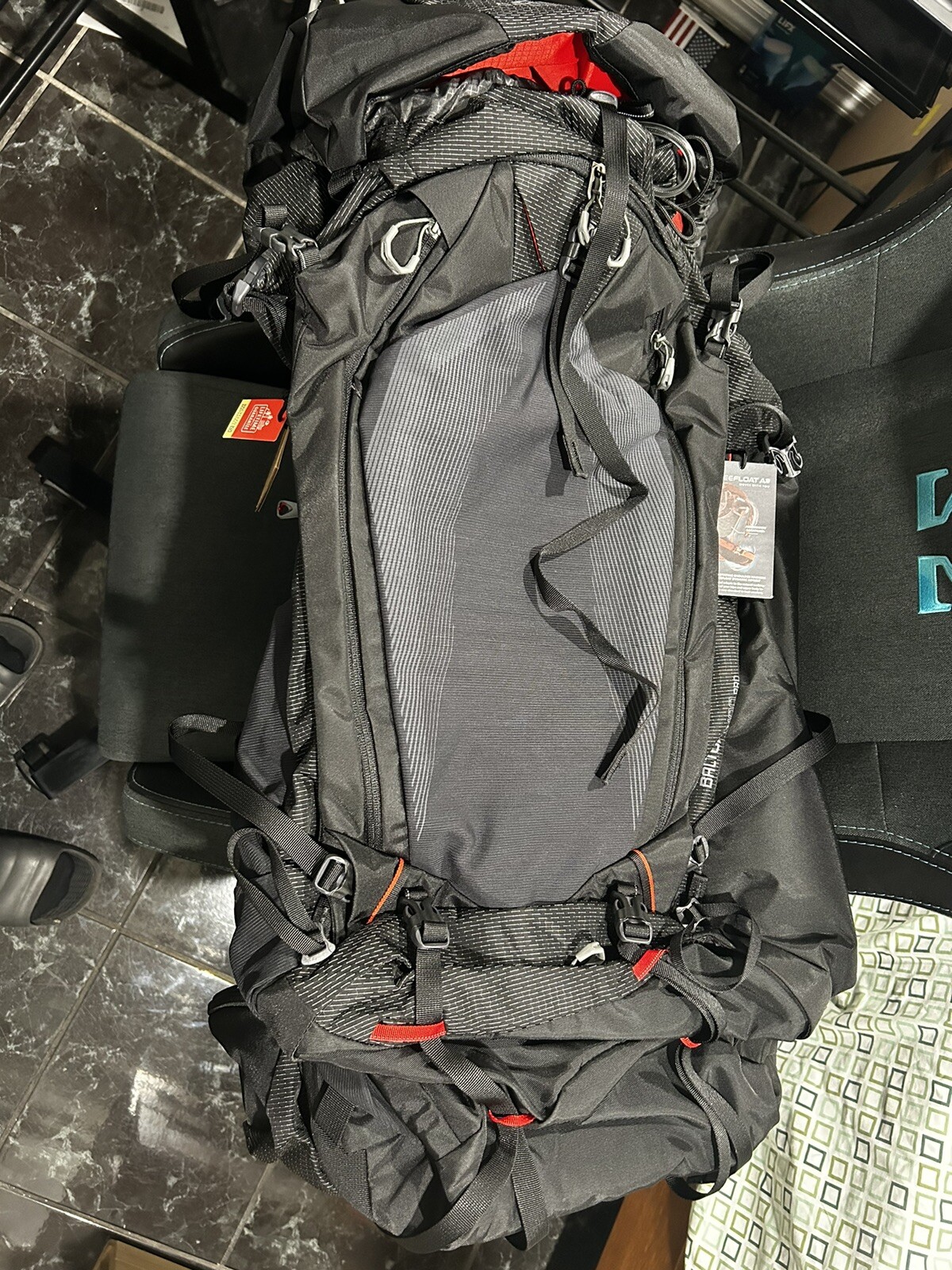 Mochila Mochilero Gregory Baltoro 100 Pro Negra Lava 141298-9574