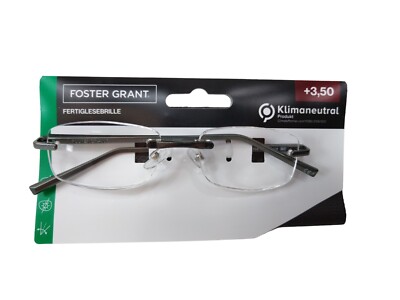 Foster Grant Lesebrille +3,50 Brille FGR02035 One Size