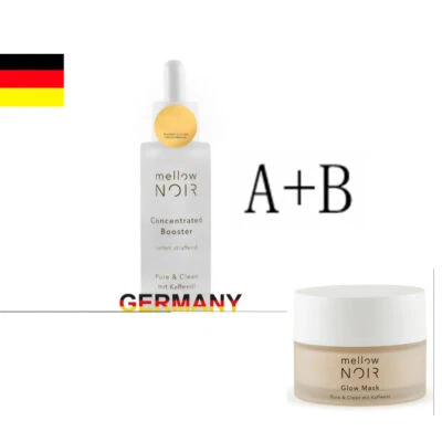 MARKENLOS mellow NOIR Concentrated Booster SOFORT STRAFFEND vegan klimaneutral clean 30 ml