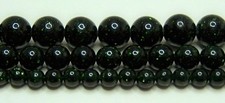 Gold Stone Green Beads 2mm-3mm-4mm-6mm-8mm-10mm 15.5" Strand