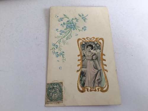 Carte Postale Ancienne Fantaisie - Femme En Tenue Viennoise - CPA